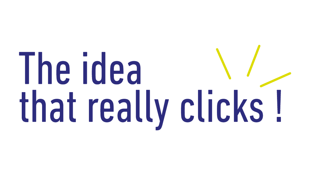 The idea that really clicks!